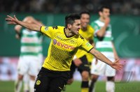 Fussball DFB Pokal, Saison 2011/2012, Halbfinale: SpVgg Greuther Fuerth - Borussia Dortmund