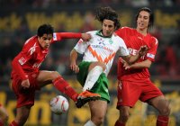 Fussball: 1. Bundesliga Saison 2010/2011: Koeln - Bremen