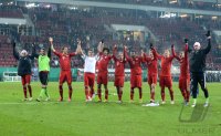 FUSSBALL DFB POKAL  Saison 2012/2013:  FC Augsburg - FC Bayern Muenchen
