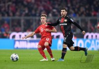 Fussball 1. Bundesliga Saison 19/20: FC Bayern Muenchen - Bayer 04 Leverkusen