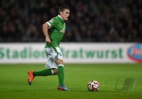 Fussball, 1. Bundesliga  Saison 2014/2015: SV Werder Bremen - VfB Stuttgart