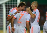 Fussball Saison 2012/2013: DFB Pokal: Jahn Regensburg - FC Bayern Muenchen