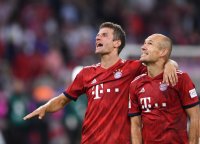 Fussball 1. Bundesliga Saison 18/19: FC Bayern Muenchen - TSG 1899 Hoffenheim