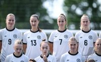 Fussball International Euro 2025,
Mannschaftsfoto Deutsche Frauen Nationalmannschaft
