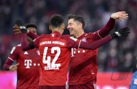 Fussball 1. Bundesliga Saison 21/22: FC Bayern Muenchen - Union Berlin