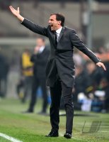 FUSSBALL SERIE A:  Trainer Massimilliano Allegri (AC Mailand)