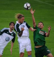 Fussball: DFB Pokal, 1. Hauptrunde: Preussen Muenster - VfL Wolfsburg