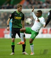 Fussball, 1. Bundesliga  Saison 2013/2014: SV Werder Bremen - Borussia Moenchengladbach