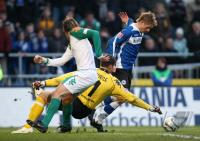 Fussball 1. Bundesliga: Bielefeld - Bremen