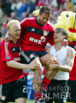 Fussball 1. Bundesliga: Leverkusen - 60 Muenchen, Jubel Leverkusen