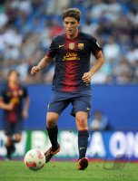 Fussball 1. Bundesliga, Saison 2012/2013: Testspiel Hamburger SV - FC Barcelona