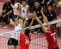 Volleyball-Laenderspiel Deutschland - Japan