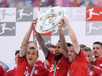 Fussball 1. Bundesliga Saison 17/18: Meister FC Bayern Muenchen