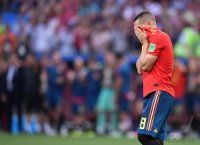 FUSSBALL WM 2018 Achtelfinale: Spanien - Russland