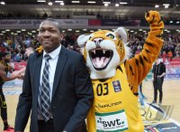 Basketball 1. Bundesliga 15/16 Hauptrunde: Walter Tigers Tuebingen - MHP RIESEN Ludwigsburg