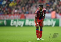 Fussball CHL  Saison 2014/2015: David Alaba (FC Bayern Muenchen) verletzt
