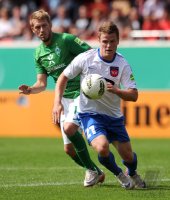 FUSSBALL, DFB Pokal 1. Hauptrunde: FC Heidenheim - Werder Bremen