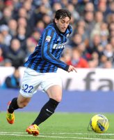 FUSSBALL SERIE A:  Diego Milito (Inter Mailand)