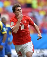 FUSSBALL WM 2014, Gruppenphase: Schweiz - Ecuador