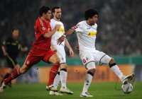 FUSSBALL, DFB Pokal Achtelfinale: Moenchengladbach - Bayern