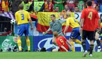 FUSSBALL EURO 2008: Schweden - Spanien