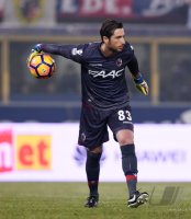 FUSSBALL SERIE A 2016/2017: Torwart Antonio Mirante (FC Bologna)