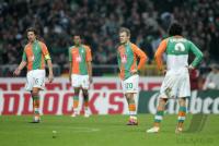 Fussball 1. Bundesliga: Bremen - Kaiserslautern, Bremen enttaeuscht