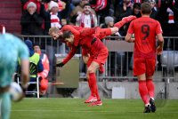 Fussball 1. Bundesliga 24/25: FC Bayern Muenchen - VfL Wolfsburg
