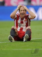 Fussball 1. Bundesliga 10/11: Arjen Robben (FC Bayern Muenchen)