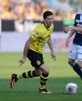 FUSSBALL 1. Bundesliga 13/14: Robert Lewandowski (Borussia Dortmund)
