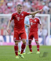 Fussball  1. Bundesliga  13/14: Bastian Schweinsteiger (FC Bayern Muenchen)