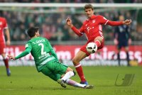 Fussball Bundesliga Saison 16/17: SV Werder Bremen - FC Bayern Muenchen