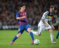 FUSSBALL INTERNATIONAL  CHL HALBFINALE 11/12: Lionel Messi (Barca)