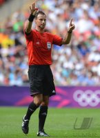 FUSSBALL Olympia 2012 FINALE: Brasilien - Mexiko