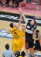 Basketball 1. Bundesliga 2013/2014 Testspiel: Walter Tigers Tuebingen - ratiopharm Ulm
