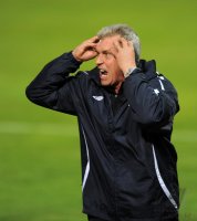 Fussball 3. Bundesliga : Trainer Dietmar Demuth (SV Babelsberg 03)