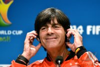 FUSSBALL WM 2014  Viertelfinale PK; Bundestrainer Joachim Loew (Deutschland)