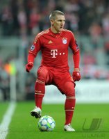 Fussball CHL Saison 2011/2012: Bastian Schweinsteiger (FC Bayern Muenchen)