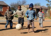Strassenfussballer in RSA;  FIFA Confed Cup 2009