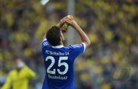 Fussball 1. Bundesliga : Klaas Jan Huntelaar (FC Schalke 04)