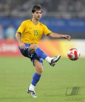 FUSSBALL  Olympia 2008  Peking  Spiel um Platz 3 Belgien - Brasilien