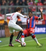 Fussball 1. Bundesliga Saison 14/15: FC Bayern Muenchen - VfB Stuttgart