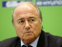 Fussball WM 2006: FIFA-Praesident Joseph S. Blatter besucht das IBC