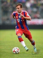 FUSSBALL 1. Bundesliga 2014/2015: Mario Goetze (FC Bayern Muenchen)