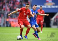 Fussball 1. Bundesliga Saison 19/20: FC Bayern Muenchen - TSG 1899 Hoffenheim