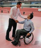 Volleyball 1. Bundesliga   Saison 2010/2011 Trainingaauftakt Besichtigung der Werkstatt der Schoenbuchbahn;