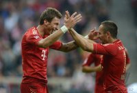 Fussball 1. Bundesliga, Saison 2012/2013:  FC Bayern Muenchen - VfB Stuttgart
