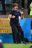 FUSSBALL WM 2018; JUBEL Trainer Joachim Loew (Deutschland)