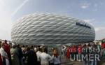 Fussball Stadiontest Allianz Arena