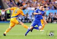 FUSSBALL EURO 2008: Rumaenien - Frankreich